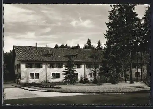 AK Gauting, Sanatorium, Unterbrunner Strasse