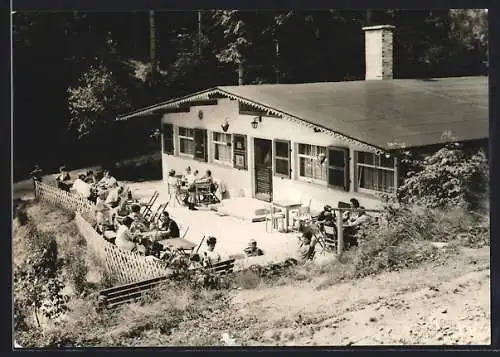 AK Katzhütte /Th., Waldgaststätte Amselheim