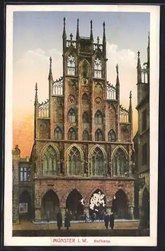 AK Münster i. W., Das Rathaus