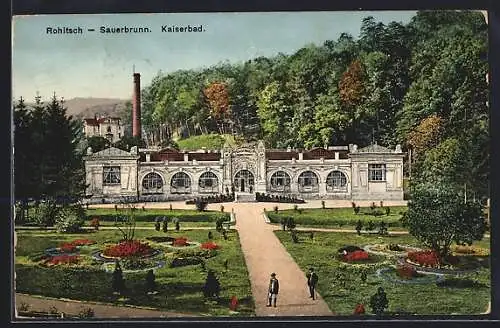 AK Rohitsch-Sauerbrunn, Kaiserbad mit Anlagen