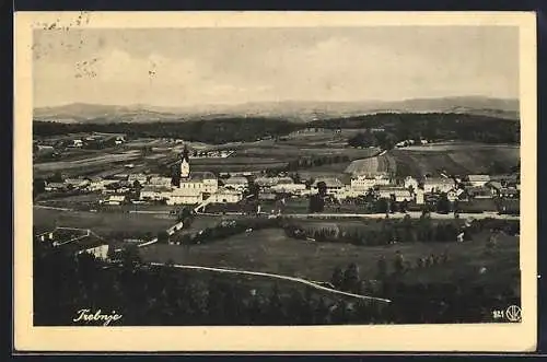 AK Trebnje, Ortsansicht mit Blick ins Land