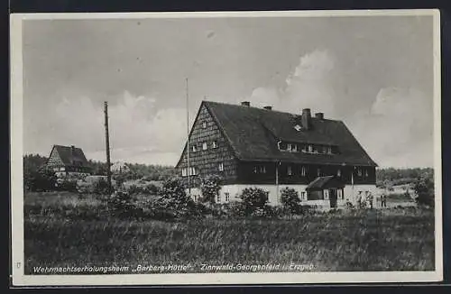 AK Zinnwald-Georgenfeld i. Erz., Wehrmachtserholungsheim Barbara-Hütte