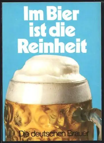 AK In Bier ist die Reinheit, Die deutschen Brauer