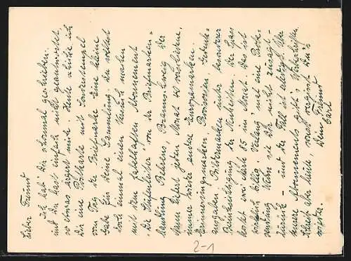 AK Tag der Briefmarke 1937, Weltkugel mit Brief und Blitzen
