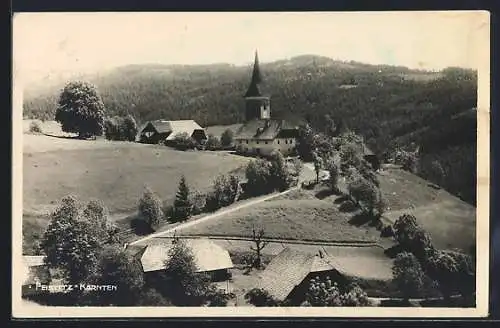 AK Metnitz in Kärnten, Pfarrkirche Feistritz ob Grades