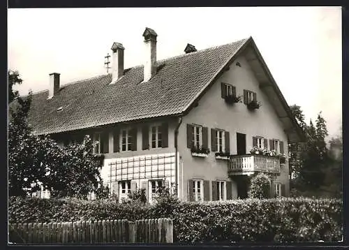 AK Diessen / Ammersee, Wohnhaus mit Garten