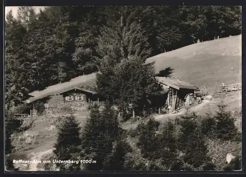 AK Ruhpolding, Gasthof Raffner-Alm am Unternberg