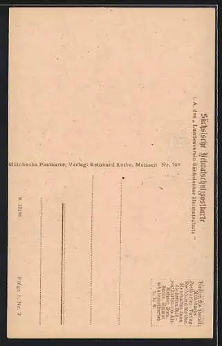 AK Meissen / Elbe, Ansicht der Amtsstufen