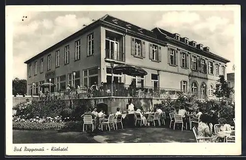 AK Bad Rappenau, Gartenplätze des Kurhotels