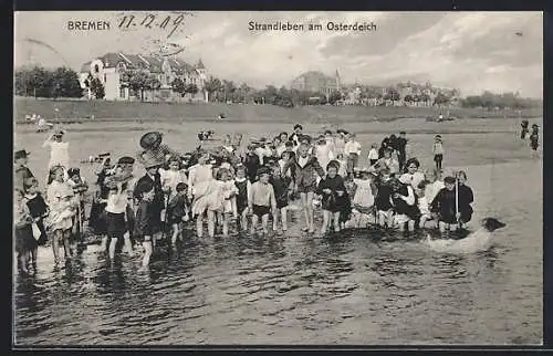 AK Bremen, Strandleben am Osterdeich