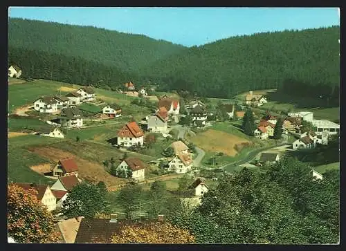 AK Eisenbach / Schwarzwald, Ortsansicht in den Hügeln