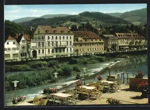 AK Gernsbach im Murgtal, Blick zur Igelbachstrasse