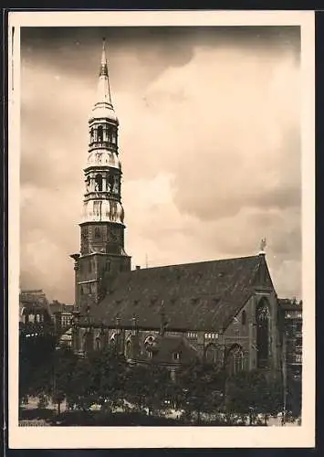 AK Hamburg, Hauptkirche St. Catharinen