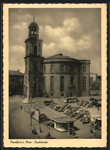 AK Alt-Frankfurt, Parkplatz vor der Paulskirche