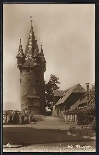 AK Lindau / Bodensee, Partie am Diebsturm