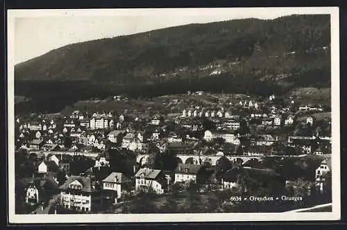 AK Grenchen / Granges, Teilansicht der Ortschaft