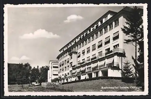 AK Luzern, Kantonsspital, Chirurgie-Gebäude