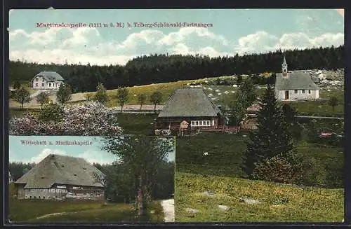 AK St. Furtwangen, Martinskapelle, Wirtschaft z. Martinskapelle