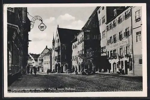 AK Isny, Partie beim Rathaus