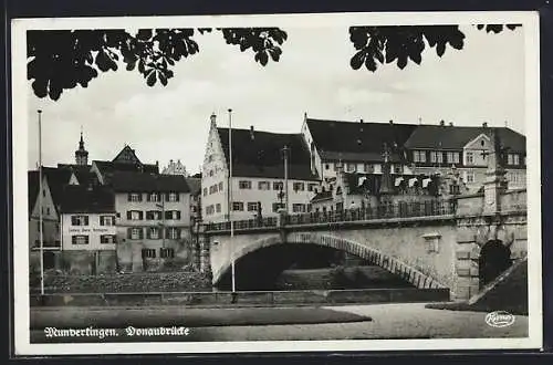 AK Munderkingen, Donaubrücke