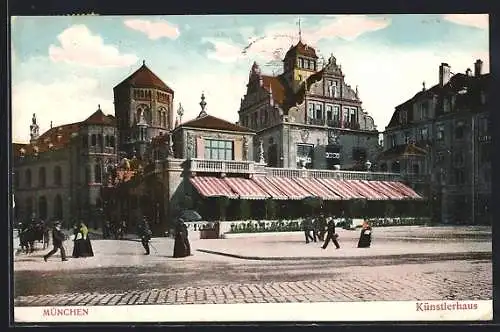 AK München, Künstlerhaus & Synagoge