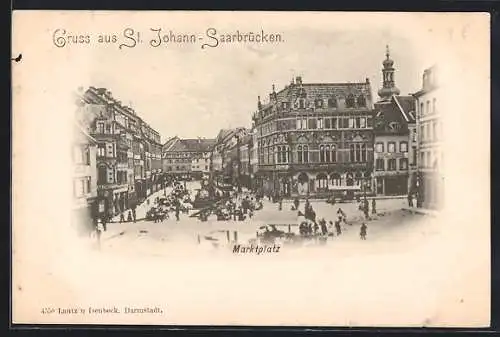 AK Saarbrücken-St. Johann, Marktplatz