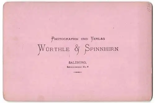 Fotografie Würthle & Spinnhirn, Salzburg, Ansicht Vent, Blick zum Ort gegen die Stubaier-Ferner