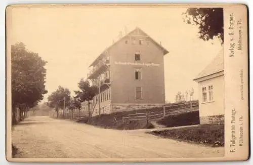 Fotografie F. Tellgmann, Mühlhausen i. Th., Ansicht Oberhof i. Th., Hotel Holland-Pension u. Logier-Haus