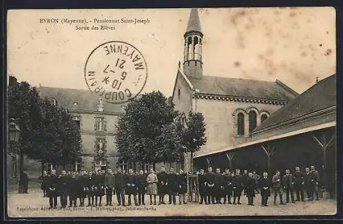 AK Evron, Pensionnat Saint-Joseph, Sortie des Elèves