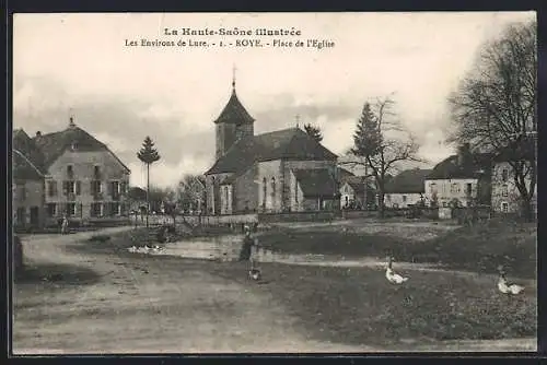 AK Roye, Place de l`Eglise