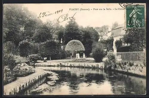 AK Plachy. Pont sur le Selle - Le Châlet