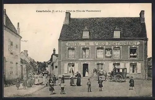 AK Courtalain, Hôtel de l`Ecu de Montmorency