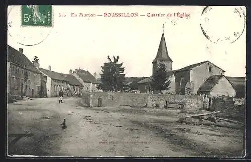 AK Roussillon, Quartier de l`Église