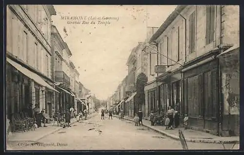 AK Miramont, Grande Rue du Temple