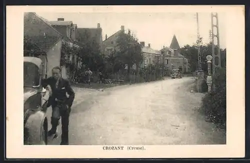 AK Crozant, Une Rue