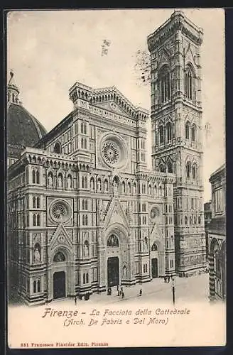 AK Firenze, La Facciata della Cattedrale