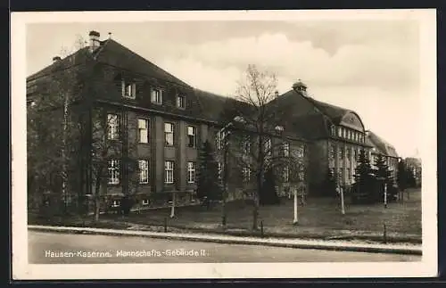 AK Freiberg / Sachsen, Hausen-Kaserne, Mannschafts-Gebäude II.