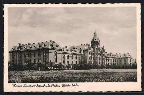 AK Berlin-Lichterfelde, Ansicht der Heeres-Feuerwerkerschule