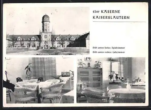 AK Kaiserslautern, 23 er Kaserne, Spiel- & Lesezimmer