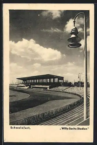 AK Schweinfurt, Tribüne im Willy-Sachs-Stadion