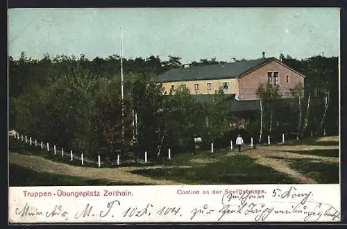 AK Zeithain-Übungsplatz, Cantine an der Senfftstrasse