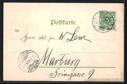 AK Dornburg a. Saale, Ortsansicht mit Goethe-Schloss und Saale
