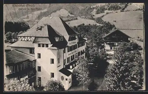 AK Kitzbühel, Ansicht vom Garten- und Sport-Hotel