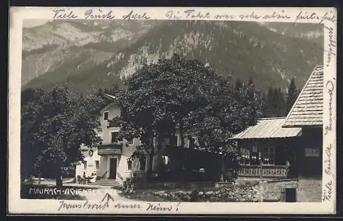 AK Maurach /Achensee, Blick auf ein Hotel