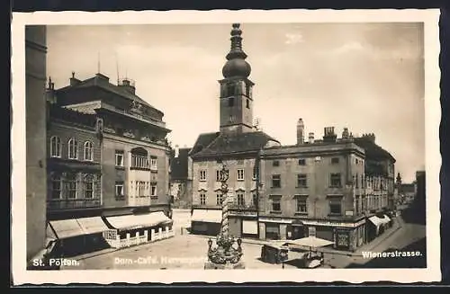 AK St. Pölten, Dom-Café am Herrenplatz, Wienerstrasse