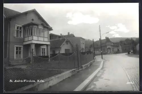 AK St. Andrä-Wördern, Strassenpartie