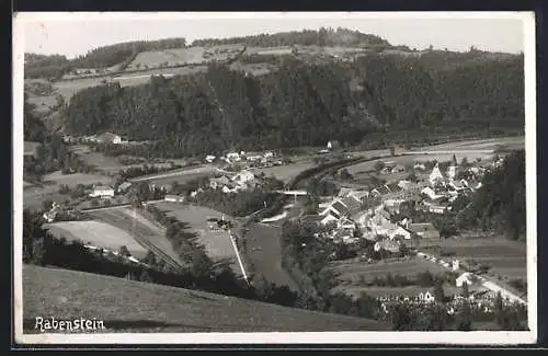 AK Rabenstein, Ortsansicht mit Umgebung