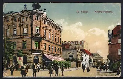 AK St. Pölten, Café Bahnhof in der Kremserstrasse