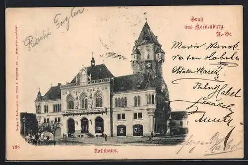 AK Korneuburg, Partie am Rathaus