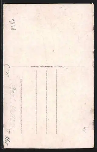 AK Schönholzerswilen /Thurgau, Post und Handlung von J. Debrunner, Sekundarschule